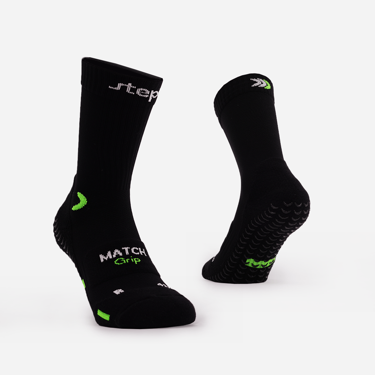 Stepl Rugby Noir / 37/40 Chaussettes Antidérapantes Rugby Grip