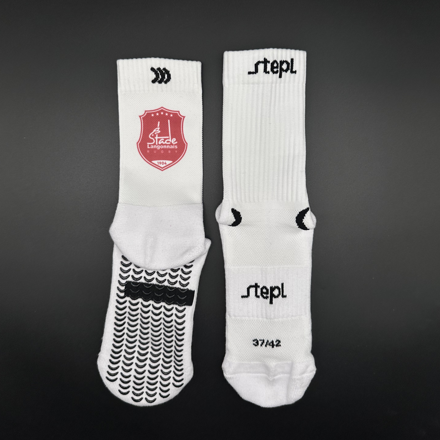 Grip White - LOGO